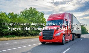 Cheap domestic freight service Song Cong, Thai Nguyen to Hai Phong Port