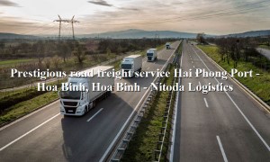 Road container shipping service Hai Phong Port - Hoa Binh, Hoa Binh