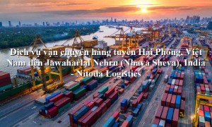 Dịch vụ vận tải từ Hải Phòng, Việt Nam đến Jawaharlal Nehru (Nhava Sheva), India