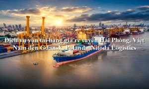 Dịch vụ vận tải hàng hóa tuyến Hải Phòng, Việt Nam đến Gdansk, Poland