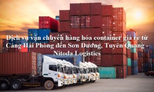 Dịch vụ vận tải từ Cảng Hải Phòng - Sơn Dương, Tuyên Quang