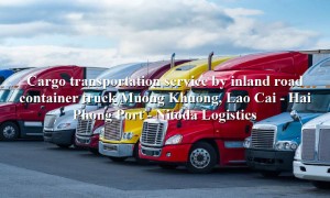 Domestic transport service from Muong Khuong, Lao Cai to Hai Phong Port