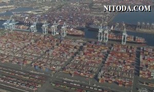 Cảng Los Angeles đạt kỷ lục mới về sản lượng xếp dỡ container trong năm 2021