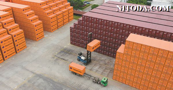 container được sản xuất bới CIMC