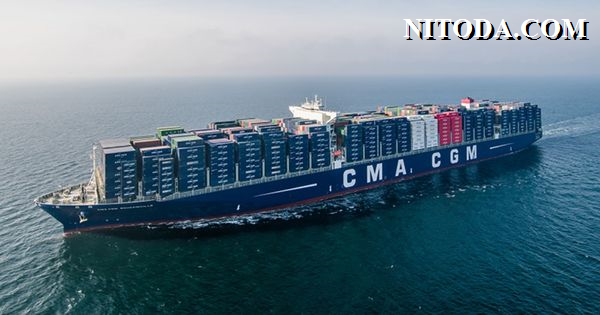 Tàu container hãng tàu CMA CGM