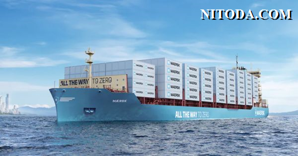 Tàu container chạy bằng nhiên liệu metanol