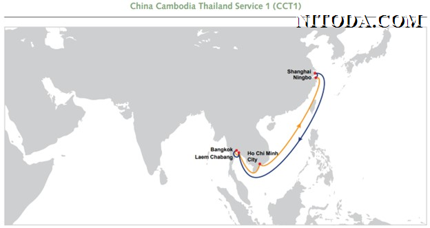 Dich vụ CCT1 của OOCL