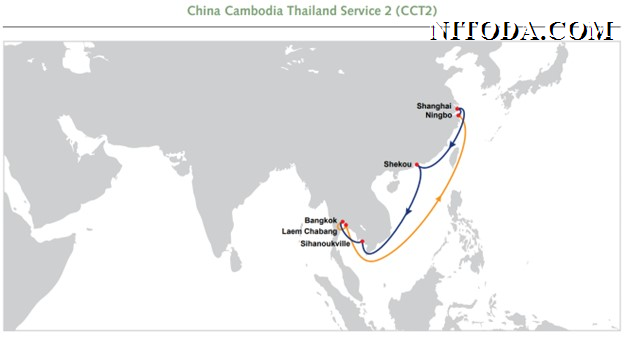 Dich vụ CCT2 của OOCL